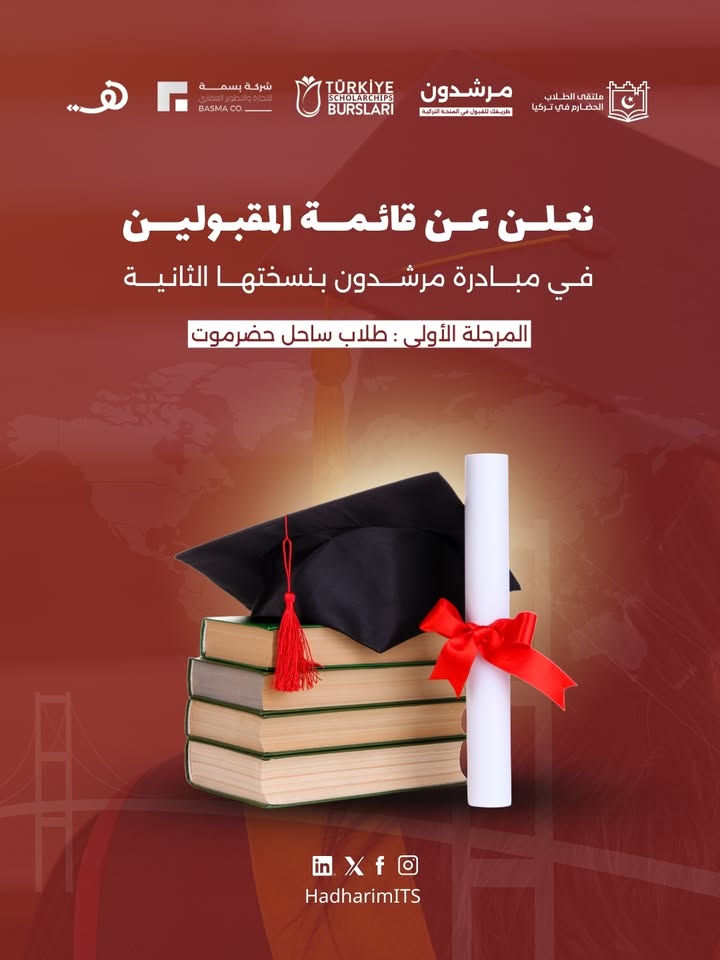 صورة إعلان أسماء المقبولين في مبادرة مرشدون 2 لساحل حضرموت